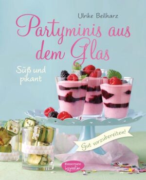 Kleine Köstlichkeiten ganz groß Partyminis - gut vorzubereiten und ganz praktisch im Glas serviert. Wer Gäste hat, möchte sie gut versorgen, aber auch selbst eine vergnügte Zeit haben. Mit diesen Rezepten wird Ihnen das gelingen! Ulrike Beilharz ist leidenschaftlich gerne Gastgeberin. Mit viel Liebe hat sie wunderbare süße und pikante Gaumenschmeichler entwickelt, die sie in kleinen Gläschen serviert. So kommen die Speisen am besten zur Geltung, die Finger bleiben sauber und die Gäste können entspannt genießen. Und weil die Autorin selbst auch feiern möchte, macht sie das Meiste schon im Voraus, denn das ist bei ihren Rezepten möglich!