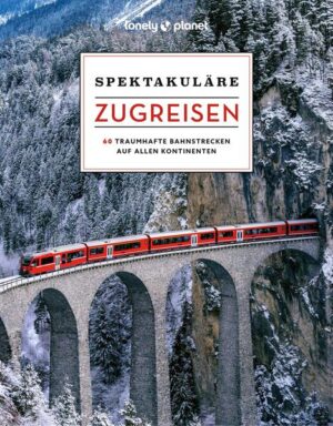 DIESER LONELY PLANET BILDBAND nimmt dich mit auf eine Reise um die Welt. In berühmten Zügen wie dem Orient- oder dem Glacier-Express und mit Exoten auf den weniger bekannten, dafür umso abenteuerlicheren Routen: entlang der Pazifikküste der USA im Coast Starlight oder durch die Anden auf der einzigen Bahnlinie zwischen Lima und Huancavelica. „Spektakuläre Zugreisen″ steckt voller Entdeckungen für Kenner und Neulinge unter den Bahnfans und liefert in bester Lonely-Planet-Manier Geschichten, Fakten und Tipps aus der großen Community der Reiseautor:innen. Informativ: Dauer, Highlights entlang der Route und andere Details zu den Strecken Nummer-Eins-Geschenkbuch für Bahnlieberhaber:innen