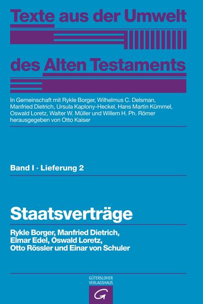 Ein Serienwerk aus den altorientalischen Kulturen Die »Texte aus der Umwelt des Alten Testaments« (TUAT) machen in großem Umfang wichtige Texte der altorientalischen Kulturen-teilweise erstmals-in deutscher Übersetzung zugänglich. Diese Texte wurden von Fachleuten und Forschern der jeweiligen Kulturen und Sprachen nach dem Urtext neu übersetzt, in ihren historischen Kontext eingeordnet und ausführlich kommentiert.