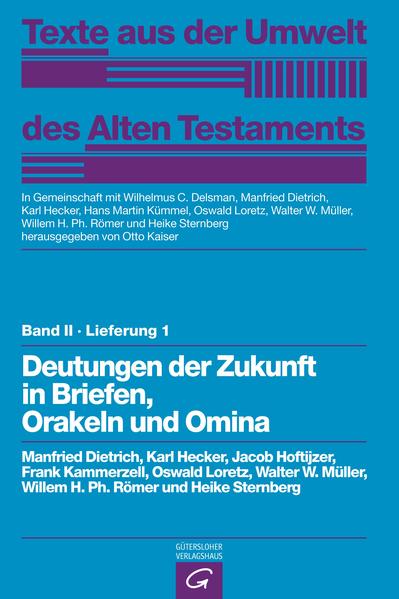 Ein Serienwerk aus den altorientalischen Kulturen Die »Texte aus der Umwelt des Alten Testaments« (TUAT) machen in großem Umfang wichtige Texte der altorientalischen Kulturen-teilweise erstmals-in deutscher Übersetzung zugänglich. Diese Texte wurden von Fachleuten und Forschern der jeweiligen Kulturen und Sprachen nach dem Urtext neu übersetzt, in ihren historischen Kontext eingeordnet und ausführlich kommentiert.