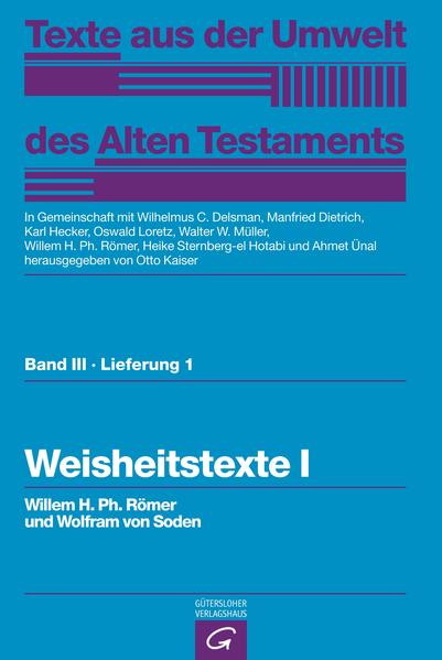 Ein Serienwerk mit wichtigen Texten aus den altorientalischen Kulturen Die »Texte aus der Umwelt des Alten Testaments« (TUAT) machen in großem Umfang wichtige Texte der altorientalischen Kulturen-teilweise erstmals-in deutscher Übersetzung zugänglich. Diese Texte wurden von Fachleuten und Forschern der jeweiligen Kulturen und Sprachen nach dem Urtext neu übersetzt, in ihren historischen Kontext eingeordnet und ausführlich kommentiert.