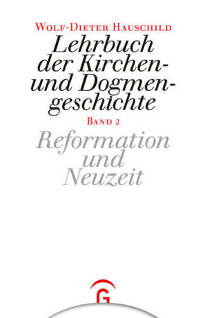 Das Standardwerk der Kirchengeschichte Mit dem zweiten Band des Münsteraner Kirchenhistorikers liegt nun das gegenwärtig einzige erhältliche Repetitorium zur Kirchengeschichte der Reformation und der Neuzeit auf dem deutschen Buchmarkt vor. Hauschild gelingt es, die großen Linien kirchengeschichtlicher Entwicklung herauszuarbeiten und gleichzeitig die Fülle des Stoffes im Überblick darzustellen. Das Lehrbuch vereint die Vorzüge eines detaillierten chronologischen Kompendiums mit den Vorteilen eines thematischen Grundrisses. Eine kluge didaktische Aufbereitung des Materials macht dieses Buch zu einem unentbehrlichen Helfer für Studium und Examen und für die Zeit danach.