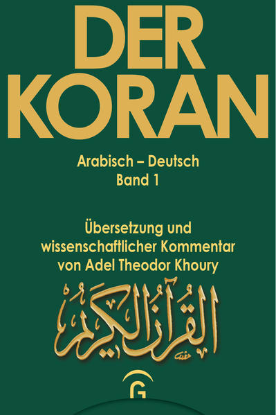 Eine der bedeutendsten deutschen Übersetzungen des Korans stammt von Adel Theodor Khoury. Dabei legte er besonderen Wert darauf, in Zweifelsfällen der üblichen Auslegung des islamischen »Mainstream« zu folgen. Dadurch finden Leserinnen und Leser in diesem Text nicht das Koranverständnis einer religiösen Minderheit, sondern das der großen Mehrheit der Muslime. Dieses Werk beinhaltet den kompletten Korantext in arabischer Sprache sowie deutscher Übersetzung. Jede Sure ist kommentiert und unter Berücksichtigung der Fragen nach Bezeichnung der Sure, ihrer Datierung, ihrer Struktur sowie ihrer wichtigsten Aussagen eingeleitet. Der erste Band führt in die Person Muhammads sowie den Koran ein und behandelt Sure 1,1-2,74.