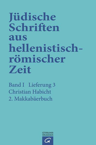 Mit den "Jüdischen Schriften aus hellenistisch-römischer Zeit" erscheint eine historisch-kritische Neuausgabe der Apokryphen und Pseudepigraphen, also der zahlreichen jüd. Quellen, die für das Verständnis des frühen Judentums u. der Entstehung des Christentums zwischen dem 2. Jh.v. Chr. u. dem 1. Jh. n. Chr. maßgebend sind.