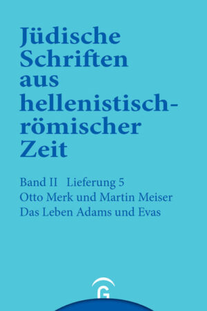 Mit den "Jüdischen Schriften aus hellenistisch-römischer Zeit" erscheint eine historisch-kritische Neuausgabe der Apokryphen und Pseudepigraphen, also der zahlreichen jüd. Quellen, die für das Verständnis des frühen Judentums u. der Entstehung des Christentums zwischen dem 2. Jh.v. Chr. u. dem 1. Jh. n. Chr. maßgebend sind.