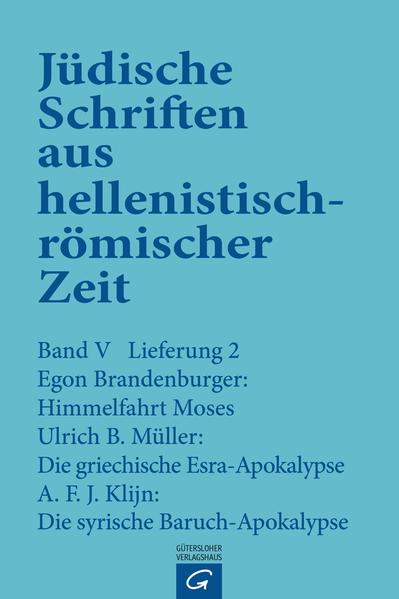 Mit den "Jüdischen Schriften aus hellenistisch-römischer Zeit" erscheint eine historisch-kritische Neuausgabe der Apokryphen und Pseudepigraphen, also der zahlreichen jüd. Quellen, die für das Verständnis des frühen Judentums u. der Entstehung des Christentums zwischen dem 2. Jh.v. Chr. u. dem 1. Jh. n. Chr. maßgebend sind.