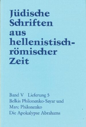 Mit den "Jüdischen Schriften aus hellenistisch-römischer Zeit" erscheint eine historisch-kritische Neuausgabe der Apokryphen und Pseudepigraphen, also der zahlreichen jüd. Quellen, die für das Verständnis des frühen Judentums u. der Entstehung des Christentums zwischen dem 2. Jh.v. Chr. u. dem 1. Jh. n. Chr. maßgebend sind.