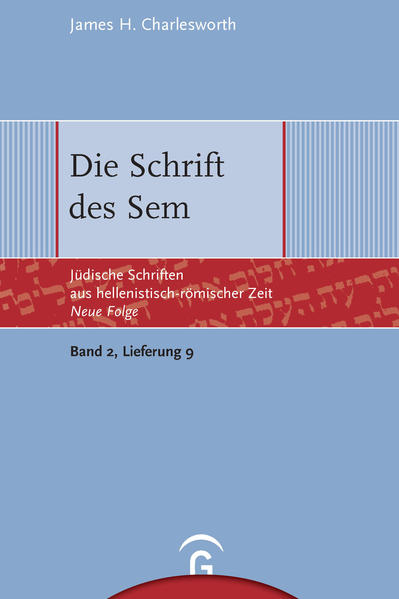 Bei der »Schrift des Sem« handelt es sich um ein Pseudepigraphon, das Sem, dem Sohn Noahs zugeschrieben wird. Es beschreibt die Merkmale des Jahres gemäß dem Tierkreiszeichen, in welchem es beginnt. Die »Schrift des Sem« umfasst 12 Kapitel-entsprechend den 12 Tierkreiszeichen -, die aber in umgekehrter Reihenfolge, von Widder bis Steinbock, angeordnet sind. Die Schrift ist erhalten in einem syrischen Manuskript des 15. Jh.s, wobei die Originalsprache eine semitische gewesen zu sein scheint. Das Werk wurde vermutlich in Alexandria nach 31 n.Chr. verfasst. James H. Charlesworth bietet hier eine Einleitung in die »Schrift des Sem« sowie eine kommentierte deutsche Übersetzung des Werks.