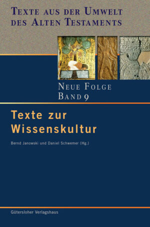 Texte aus der Umwelt des Alten Testaments. Neue Folge. (TUAT-NF) / Texte zur Wissenskultur | Bundesamt für magische Wesen