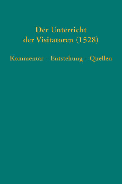 Seit 1527 ließ Kurfürst Johann der Beständige sogenannte Visitationen abhalten, mit denen der Zustand der Pfarreien und Schulen sowie die Eignung der Pfarrer überprüft werden sollte, und sich über die kirchliche Situation in seinem Land informieren. Die erste Visitation in Thüringen leitete Melanchthon. Über die Lage vieler Kirchengemeinden entsetzt, veröffentlichte er im »Unterricht der Visitatoren« 1528 eine amtliche Kirchenordnung, die für das ganze Land verbindlich eingeführt wurde. Sie sollte Pfarrer über die Organisation und die Aufgaben in der Gemeinde und über die Leitung von Gottesdienst und Schulunterricht informieren. Das Kirchen- und Schulwesen in Sachsen wurde nach dieser Ordnung aufgebaut. Auch in anderen evangelischen Ländern wurden sie für die Kirchenorganisation vorbildlich. Der vorliegende Band zeichnet die Entstehungsgeschichte auf einer breiten Quellengrundlage detailliert nach. Darüber hinaus wird auf dieser Quellengrundlage ein historisch-theologischer Kommentar geboten, der zum Verständnis des Textes beiträgt.