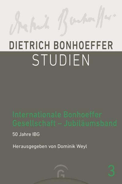 50 Jahre Internationale Bonhoeffer Gesellschaft Im Jahr 2023 wird die Internationale Bonhoeffer Gesellschaft (ibg) 50 Jahre alt. In dieser Zeit hat die Gesellschaft mit ihrem Publikationsorgan, dem ibg-Rundbrief, nicht nur einer ganzen Reihe von Fundstücken aus dem Werk Dietrich Bonhoeffers einen ersten publizistischen Ort gegeben, hier wurden auch zahlreiche Aufsätze veröffentlicht, die der Bonhoeffer-Forschung wichtige Impulse gaben. Dieser Jubiläumsband versammelt die wichtigsten dieser Schriften. Zentrale Texte der Bonhoeffer-Forschung jetzt zugänglich in einem Band Die Etappen der Bonhoeffer-Forschung im Überblick Eine wertvoller Ergänzung für jede Bonhoeffer-Bibliothek