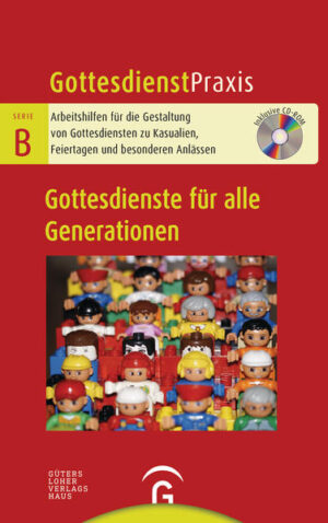 Für einen Gottesdienst, der Menschen verschiedenen Alters zusammenführt Gottesdienste für alle Generationen bringen Menschen verschiedener Altersgruppen und Lebensformen in der Kirche zusammen. Sie sind keine Kindergottesdienste mit Anwesenheit Älterer, sondern versuchen mit ihrer Gestaltung bewusst die verschiedenen Gruppen anzusprechen. Den Hauptteil dieses Bandes machen Gottesdienste zum Jahreslauf aus, die vielfach mit Anspielen arbeiten. Sie haben nicht nur die kirchlichen Feste im Blick, sondern z.B. auch die Ferienzeit, die für Menschen heute maßgeblich ist. Daneben stehen thematische Gottesdienste. Entwürfe für Taufen und Gottesdienste zur Tauferinnerung gehören ebenfalls dazu. Arbeitshilfen für die Gestaltung von Gottesdiensten zu Kasualien, Feiertagen und besonderen Anlässen Aus der Praxis und für die Praxis Erprobte Modelle für die Gemeindearbeit Ausstattung: Mit CD-ROM