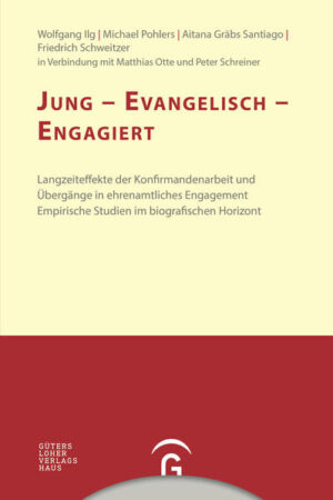 Wie lassen sich junge Menschen für ehrenamtliches Engagement gewinnen? Dies ist nicht nur für die Kirchen, sondern auch für die Zivilgesellschaft insgesamt von Bedeutung. Viele Jugendliche begegnen in ihrer Konfirmandenzeit ehrenamtlichen TeamerInnen-für manche wird dies zu einer Initialzündung für eigenes ehrenamtliches Engagement. Der Band analysiert die Zugänge zum Ehrenamt aus Perspektive von jungen Erwachsenen in Deutschland. Dabei wird besonders die Bedeutung der Konfirmandenzeit in den Blick genommen. Hieraus ergeben sich Ansatzpunkte zur Reflexion und Gestaltung zukünftiger Formen und Programme nachhaltiger Konfirmandenarbeit sowie Impulse für die Gewinnung und Begleitung junger Ehrenamtlicher.