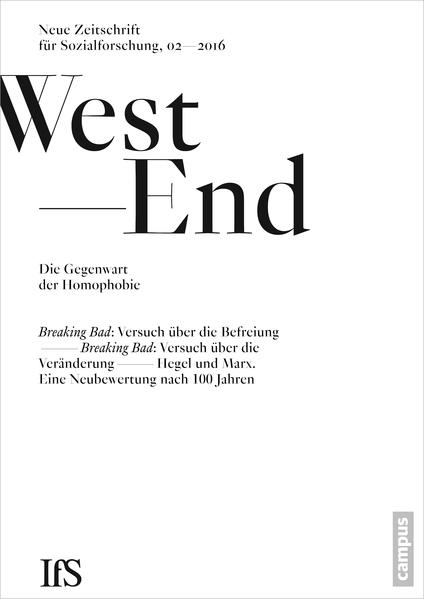 WestEnd 2016/2: Die Gegenwart der Homophobie | Bundesamt für magische Wesen