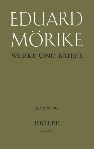 Zu Beginn der hier repräsentierten Jahre wohnt der Pensionär Mörike in Lorch und steht in regem Austausch mit Stuttgart, wo seine Töchter zur Schule gehen. Mörike gewinnt immer mehr Verehrer, Briefpartner, Freunde