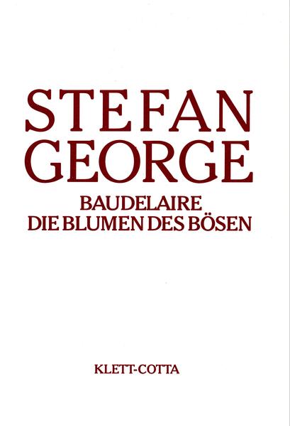 Auch die neue Ausgabe geht von dieser Textgrundlage aus, indes ermöglicht ein eigens verfasster Anhang den Nachvollzug der intensiven Bemühungen Georges um die Texte. So lässt sich daraus auch die Reihenfolge, in der George seine Umdichtungen vorgenommen hat, nachvollziehen. Denn für George war die zehnjährige Arbeit an der Übertragung der »Fleurs du Mal« weniger von der Absicht getragen, Baudelaire dem deutschen Leser näherzubringen, als von dem Versuch, seinen eigenen poetischen Stil in der Auseinandersetzung mit dem Werk des bewunderten Franzosen zu entwickeln.