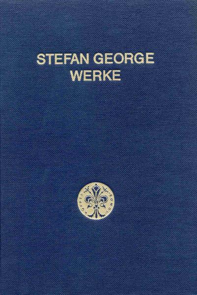 Neben »Hymmen · Pilgerfahrten · Algabal« enthält der Band »Die Bücher der Hirten- und Preisgesänge · der Sagen und Sänge und der hängenden Gärten«, »Das Jahr der Seele«, den »Teppich des Lebens und die Lieder von Traum und Tod · mit einem Vorspiel«, den »Siebenten Ring«, den »Stern des Bundes«, »Das neue Reich« sowie »Tage und Taten«.