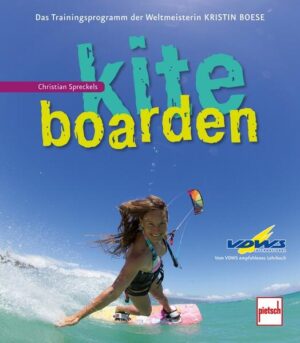 Kiteboarden liegt nach wie vor im Trend und entwickelt sich stets weiter. Diese Neuausgabe beschreibt die aktuellen Entwicklungen in dieser faszinierenden Sportart und geht auf Tricks und neues Equipment ein. In diesem Buch erfahren Kiteborder alles, was sie über Sicherheit, Trainingsvorbereitung, Durchführung kompletter Manöver uvm. wissen müssen. Außerdem gibt die mehrfache Weltmeisterin Kristin Boese viele nützliche Ratschläge, um das Training zu optimieren und die gesteckten Ziele zu erreichen.