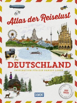 So ziemlich alles, was Deutschland attraktiv macht, ist in diesem Buch versammelt: die charmantesten Städte zwischen Flensburg und Garmisch-Partenkirchen, die schönsten Landschaften von der Ostsee bis zu den Alpen, Kultur zum Staunen und Mitmachen, liebenswerte Traditionen und vieles mehr. Egal wo es dich hinzieht - in diesem Buch findest du Anregungen für den nächsten Ausflug, für einen kurzweiligen Städtetrip oder für eine Auszeit auf dem Land. Oder einfach zu einer Sehenswürdigkeit um die Ecke, die du noch nicht kennst. Einfach reinblättern und sich überraschen lassen von der erfrischenden Kombination aus Lesevergnügen und Augenschmaus. Lust bekommen auf einen Ausflug in die eigene Heimat? Dann nichts wie los! Mehr Inspiration geht nicht ! alles, was wir an Deutschland lieben der neueste Band aus der Erfolgsserie "Atlas der Reiselust"