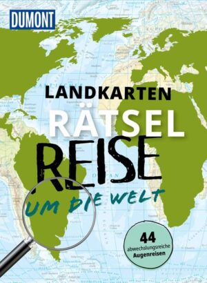 Die Welt bereisen, ganz bequem vom Sofa aus, das gelingt wunderbar mit Landkarten-Rätseln. Ob tropische Inseln, verlassene Regionen oder Lieblingsorte, mit 44 Landkarten-Rätselreisen geht´s einmal um die Welt. In Anekdoten und stimmungsvollen Fotos werden die Reiseziele vorgestellt, dann beginnt der Knobelspaß: mit Fragen von einfach bis kniffelig taucht man immer weiter ein in Landkarten und Stadtpläne und merkt bald: Da gibt’s viel Neues zu erfahren, selbst im Bekannten. Die Rätselreise zeigt den Reichtum der Landschaft, führt zu geheimnisvollen Orten, lässt Geschichte aufleben. Spielerisch erkundet man Städte und Regionen von der Karte aus, sammelt dabei Reisewissen und übt sich in der Kunst des Kartenlesens.