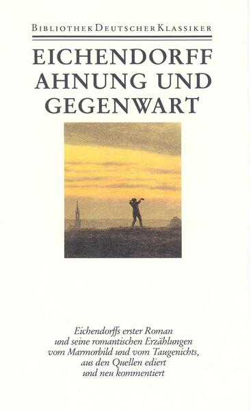 "Jeder scheint Eichendorff zu kennen, seine Verse »Es war, als hätt’ der Himmel / Die Erde still geküßt«, »Schläft ein Lied in allen Dingen«, seine Erzählungen von geselligen Wanderungen, Ausritten oder Fahrten mit Reisewagen, die durch stille Tore ins Freie hinausrasseln und über denen die Sonne eben prächtig aufgegangen war. Nur wenigen aber ist deutlich, wer dieser Autor wirklich war, wie er seine Dichtung gebrauchte, um sich und seinen Zeitgenossen Vergeblichkeit und Hoffnung des Handelns und der Phantasie mittels poetischer Formeln und Chiffren in einer Zeit des Umbruchs und der Restauration vor Augen zu führen. Eichendorff war keineswegs jener weltfremde Träumer, zu dem man ihn machen wollte, vielmehr ein ideenreicher preußischer Beamter, ein standpunktfester Publizist in den Weltanschauungskämpfen seiner Zeit, ein witziger Satiriker des frühkapitalistischen Literaturbetriebs