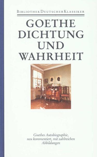 Über den Gedanken, eine Lebensgeschichte in der Verbindung zweier einander scheinbar ausschließender Prinzipien - nach ›Dichtung und Wahrheit‹ - zu schreiben, ist viel gesprochen, nicht selten auch polemisch geurteilt worden. Zu jener einfacheren Lesart, hier helfe Erfindung den Fakten nach, wo die Erinnerung versage, hat Goethe selbst sich unbefangen bekannt, zugleich aber den höheren in jener Begriffsverbindung aufgehobenen Sinn von ›Wahrheit‹ genannt: »Es sind lauter Resultate meines Lebens, und die erzählten einzelnen Fakten dienen bloß, um eine allgemeine Beobachtung, eine höhere Wahrheit zu bestätigen.« Aus der Idee, sein Leben »in einer chronologischen Folge« darzustellen, wurde schließlich die Bildungsgeschichte seiner Epoche. Als Darstellung seines Lebens und als Zeitbild schließen sich die Elemente von Goethes Selbstbiographie ebenso zusammen, wie ihr Autor sich an seinem Zeitalter entwickelt, es verkörpert und ihm zuletzt seinen Namen gibt. - Dichtung und Wahrheit beschreibt den frühen Abschnitt von Goethes Leben bis 1775, wird also - zu einem Gesamtbild von Goethes Leben - durch andere selbstbiographische Schriften und Zeugnisse ergänzt. Sie alle überragt Dichtung und Wahrheit gleichwohl bei weitem. Mit dieser Autobiographie wird das Genre grundsätzlich erneuert, mit ihr steht an einem Neu-Beginn zugleich schon ein Muster und Meisterwerk.