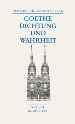 Über seine Autobiographie Dichtung und Wahrheit hat Goethe selbst so geurteilt: »Es sind lauter Resultate meines Lebens, und die erzählten einzelnen Fakten dienen bloß, um eine allgemeine Beobachtung, eine höhere Wahrheit zu bestätigen.« Aus der Idee, sein Leben »in einer chronologischen Folge« darzustellen, wurde schließlich die Bildungsgeschichte seiner Epoche. - Dichtung und Wahrheit beschreibt den frühen Abschnitt von Goethes Leben bis 1775, bedarf also - zu einem Gesamtbild von Goethes Leben - der Ergänzung durch andere autobiographische Schriften und Zeugnisse. Sie alle aber überragt Dichtung und Wahrheit gleichwohl bei weitem. Mit dieser Autobiographie wird das Genre grundsätzlich erneuert, mit ihr steht an einem Neu-Beginn zugleich schon ein Muster und Meisterwerk. »Überhaupt ist die bedeutendste Epoche eines Individuums die der Entwickelung, welche sich in meinem Fall mit den ausführlichen Bänden von Wahrheit und Dichtung abschließt.« (Goethe zu Eckermann, 27. Januar 1824) »Ein äußerster Maßstab an Verantwortung und Zuverlässigkeit dem Text gegenüber« (Rias Berlin) »Die Goethe-Ausgabe des Deutschen Klassiker Verlages ist in Auswahl, Ausstattung, Kommentar und Illustration ein konkurrenzloses Meisterstück!« (Rheinischer Merkur)