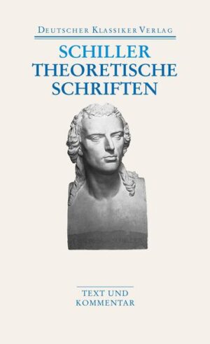 Bis heute ist das Urteil über Schillers Ästhetik kontrovers geblieben. Gegner und Bewunderer stimmen indes darin überein, daß diese Schriften kennen sollte, wer an Fragen der Kunst interessiert ist. Dieser Band umfaßt alle theoretischen Schriften Schillers, ediert sie nach den Erstdrucken oder Handschriften und erläutert sie in ihrem Zusammenhang untereinander wie auch nach ihren geschichtsphilosophischen Grundlagen und gesellschaftskritischen Motiven. Der Kommentar erläutert den inneren Zusammenhang des Werks, seine geschichtsphilosophischen Grundlagen und gesellschaftskritischen Motive.