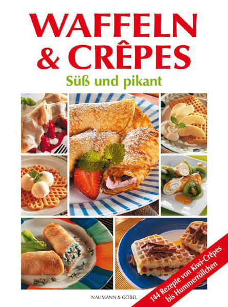 Ob zum Frühstück, als schneller Snack zwischendurch, zum Nachmittagskaffee oder als leichtes Abendessen - Waffeln, Crêpes und Pfannkuchen findenzu jeder Tageszeit und zu jeder Gelegenheit begeisterte Abnehmer. Einfach und flott zubereitet sind sie zudem: Aus Mehl, Eiern und Milch lassen sich im Handumdrehen köstlich gefüllte und hübsch garnierte Meisterwerke auf den Tisch zaubern, die sowohl Freunde fruchtig-süßer Genüsse als auch Liebhaber des pikant-würzigen Geschmacks voll auf ihre Kosten kommen lassen.