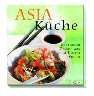 Eine Einführung in die traditionsreiche Küche Asiens, die frische Zutaten und exotische Gewürze so meisterhaft kombiniert, dass bereits die Zubereitung zu einem Fest für die Sinne wird. Die besten Rezepte aus China, Japan, Indien, Indonesien, Thailand, Laos und den Philippinen. Rezepte mit Schritt-für-Schritt Anleitungen für sicheres Gelingen. Kalorien und Kilojoulewerte sowie Nährwertangaben zu jedem Rezept.