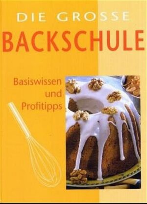 Von festlichen Torten über einfache und raffinierte Blech- und Napfkuchen bis zu süßem Kleingebäck und pikanten Leckereien reicht die Palette unwiderstehlicher Rezepte, die wir für Sie ausgewählt haben. Neben Klassiker wie Guglhupf, Frankfurter Kranz und Holländischer Kirschtorte haben wir originelle, neue Rezepte gestellt, die voll im Trend liegen. Dazu zählen Cookies, Brownies und Donuts ebenso wie fruchtig-frische Kreationen mit Obst, herzhafte Brot- und Brötchenspezialitäten und locker-leichte Meisterwerke aus Brandteig. Eine Einführung informiert Anfänger über Küchengeräte, Backformen und die verschiedenen Grundteige von Rührteig über Mürbeteig bis zu Biskuit- und Blätterteig. Ein großer Sonderteil Weihnachtsbäckerei rundet die Backschule ab.