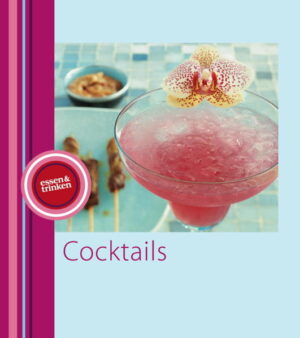 Alle Welt trinkt Cocktails. Denn Cocktails sind die pure Lust am Geschmack. Und es gibt keinen noch so extravaganten Geschmack, für den sich kein Cocktail mixen ließe. Die Mixtur dieses Buches macht Sie fit für animierende Drinks zu Hause. Ob gerührt oder geschüttelt: Wir servieren Ihnen Klassiker, Champagnercocktails, Shots, Alkoholfreies, Exotisches und kreative Cocktail-Ideen für die Terrasse.Unsere neuen Minis im handlichen Format werden Sie begeistern. Neben farbenfrohen Cocktails haben wir weitere 11 Lieblingsthemen für Sie umgesetzt: französische Bistro-Küche, scharf-fruchtige Karibik-Küche, mediterrane Pasta, Sinnliches von Schoko & Kaffee, aromatische Asia-Küche, exotische Orient-Küche, Entspannung bei Stressfrei Kochen, Feuriges in Schön Scharf, das besondere Männer-Kochbuch, trendige Blitzgerichte und italienische Küche mit Pfiff. Und das alles zum sensationellen Preis! Alle Rezepte in der essen & trinken-Versuchsküche entwickelt und erprobt. Brillante Foodfotos zu jedem Rezept. Kochspaß garantiert.