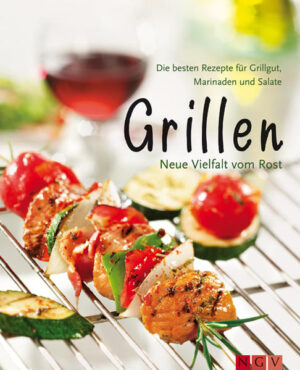 Wenn die Tage länger werden und die Nächte wärmer - dann erwacht sie jedes Jahr aufs Neue: die Lust am Grillen. In diesem Buch zeigt sich das altbewährte Thema mit kreativen Rezepten in einem neuen, trendigen Licht. Dieses durchgängig farbige Buch präsentiert die besten Rezepte für das nächste Grill-Event mit Freunden oder der Familie. Aromatische Fleischrezepte, zarte Geflügel-Ideen, raffinierte Fisch-Gerichte, trendige Gemüserezepte und neue Salate lassen keine kulinarischen Wünsche offen und zeigt Grillen von seiner schönsten Seite. Ein altbewährtes Thema neu interpretiert. Extra: eine ausführliche Einleitung mit viel Wissenswertem zum richtigen Grill, Anheizen, Garzeiten und Grillgut. Über 100 neue Trend-Rezepte, alle mit brillantem Foodfoto. Ein Extra-Kapitel für Salate, zusätzlich viele Dips, Chutneys und Saucen.