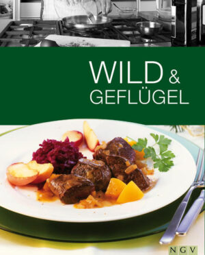 Von deftig-schnell bis fein-raffiniert. Kaninchen, Wildschwein und Reh, Fasan, Perlhuhn und Wachtel, Hähnchen, Gans und Ente: Wild, Wildgeflügel und Geflügel sind außerordentlich vielseitig, schmackhaft und dabei ganz unkompliziert in der Zubereitung. Dieses Kochbuch präsentiert 120 beliebte Klassiker und neue Kreationen aus der Hausfrauenküche und der ganzen Welt. Ob fein oder deftig, einfach oder raffiniert – von kleinen Köstlichkeiten über Suppen und Terrinen bis hin zu schnellen Pfannengerichten und herzhaften Braten finden Sie hier Alltagstaugliches genauso wie delikate Ideen für den besonderen Anlass. Unter den vielen leckeren Gerichten wie Wildfrikadellen mit Speck, Rehkeule aus dem Ofen, Hasenrückenmedaillons mit Granatapfelsauce, Kräuter-Perlhuhnbrust, Hähncheneintopf mit Mango, Hühnerfrikassee oder Coq au vin findet garantiert jeder sein Lieblingsrezept. Durch die ausführlichen Schritt-für-Schritt-Anleitungen ist das Nachkochen ganz leicht, und die brillanten Farbfotos machen Lust aufs Ausprobieren und Genießen. Die 120 besten Rezepte mit Wildschwein, Reh, Kaninchen, Fasan, Perlhuhn, Hähnchen & Co. Beliebte Klassiker und neue Kreationen aus der Hausfrauenküche und der ganzen Welt. Alltagstaugliches und edle Ideen für den besonderen Anlass: von kleinen Köstlichkeiten über Suppen und Terrinen bis zu schnellen Pfannengerichten und klassischen Braten. Jedes Rezept mit ausführlicher Schritt-für-Schritt-Anleitung und brillantem Foto.