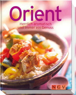 Feine Aromen, sinnliche Gewürze und faszinierende Geschmackskompositionen: Kaum eine Küche verwöhnt Gaumen und Auge in solch vielseitiger Weise wie die des Orients! Dieses Kochbuch präsentiert die ganze Vielfalt kulinarischer Köstlichkeiten aus 1001 Nacht – von üppigen Vorspeisen für die traditionelle Mezze-Tafel über exotische Fleisch- und Fischgerichte und Herzhaftes mit Reis bis hin zu süßen Köstlichkeiten.