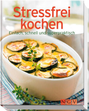 Kurze Einkaufslisten, Zutaten, die überall problemlos erhältlich sind und unkomplizierte Zubereitungsmethoden: Darauf kommt es an, wenn man gut und ausgewogen, aber ohne Stress und Hektik kochen möchte. Wenn die Gerichte dann auch noch optimal vorzubereiten sind, wird Kochen zur Entspannung und das Essen danach zu einem noch größeren Genuss. Dieses Buch präsentiert viele pfiffige Rezepte für jede Gelegenheit und jeden Anlass: Vom leckeren Abendessen nach Feierabend über abwechslungsreiche Snacks fürs Büro bis hin zu Unkompliziertem für Party und Gäste.