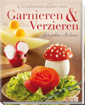 Das Auge isst mit. Klassische Grundgarnituren und neue Kreationen für Party und Buffet. Fantasievolle Garnier-Ideen für kalte Platten, Torten & Co. Anrichten wie die Profis: Von Suppen und Salaten über Fleisch-, Fisch- und Pastagerichte bis hin zu wirkungsvoll inszenierten Desserts. Witzige Food-Ideen für die Kinderparty. Schnell und mühelos umzusetzen dank zahlreichen bebilderten Schritt-für-Schritt-Anleitungen.