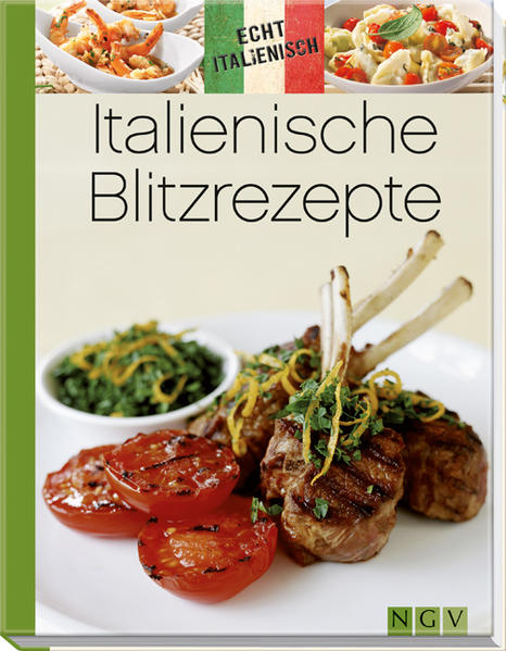 Aromatische Antipasti und Suppen, Herzhaftes mit Fleisch, Fisch und Gemüse, köstliche Pasta und himmlische Dolci – mit unseren abwechslungsreichen Rezepten kommen Liebhaber der italienischen Küche voll auf ihre Kosten. Und das Beste: Jedes Gericht steht in maximal 30 Minuten auf dem Tisch! Pfiffige Vorspeisen, Salate & Gemüsegerichte: von knusprigen Crostini über Pastasalat bis zu Zucchini-Schinken-Frittata und Polenta mit Mangold. Raffinierte Hauptgerichte & Pasta: von Saltimbocca alla romana über gebackene Dorade mit Fenchel bis zu Makkaroni mit Gorgonzolasauce. Verführerische Süßspeisen: von gefüllten Feigen über gebackene Apfelringe bis zu herrlich schaumiger Zabaione.