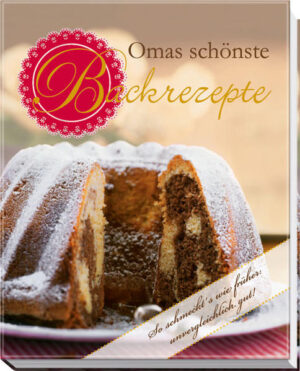 So schmeckt‘s wie früher: Saftiger Marmorkuchen, feine Buttercremetorte oder lockerer Butterkuchen – bei diesen Kuchenklassikern werden Kindheitserinnerungen wach! Denn wer denkt nicht gerne an den herrlichen Kuchenduft zurück, der allsonntäglich aus Großmutters Backrohr strömte, an die mit viel Liebe und handwerklichem Geschick gebackenen süßen Köstlichkeiten, die nirgendwo so lecker geschmeckt haben wie bei Oma und die bis heute unerreicht sind? In diesem Buch haben wir die beliebtesten Kuchen- und Tortenrezepte aus dem reichhaltigen Backfundus unserer Großmütter zusammengetragen – von einfachen Blech-, Napf- und Obstkuchen über zarte Versuchungen mit Blätter- und Strudelteig bis hin zu feinen Festtagstorten. Denn eines ist sicher: Selbst gebacken schmeckt‘s garantiert auch heute noch am besten!