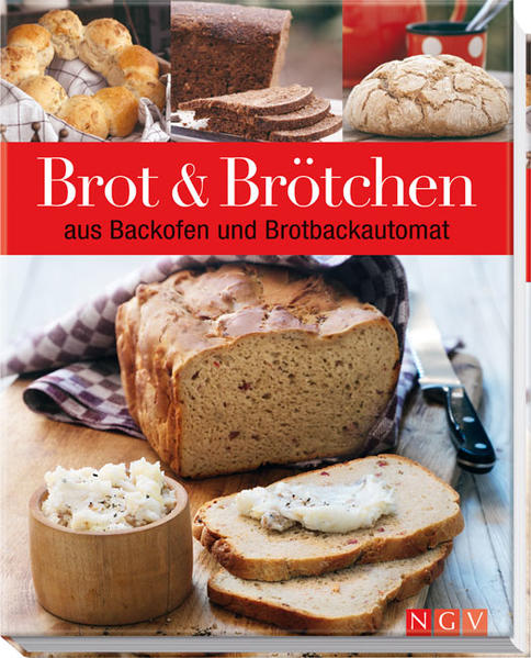 Das spart den Weg zum Bäcker! Was gibt es Schöneres als ein frisch gebackenes Brot, dessen aromatischer Duft durchs ganze Haus zieht? Dieses Buch hält für jeden Geschmack und jeden Anlass abwechslungsreiche Brot- und Brötchenrezepte mit Hefe- und mit Sauerteig bereit – von beliebten Klassikern wie Vollkornbrot, Roggenbrötchen, Baguette oder Sonnenblumenbrot über angereicherte Brote wie Nuss-Mandel-Olivenbrot, Brot mit Camembert oder Kirschbrötchen und internationalen Brotspezialitäten. Ein Extrakapitel bietet tolle Rezepte für Brotbackautomaten. Und das Beste: Die Rezepte gelingen sowohl Anfängern als auch Hobbybäckern, denn alles ist Schritt für Schritt detailliert erklärt. So macht Brotbacken einfach Spaß! Mehr als 70 klassische und trendige Rezepte für selbst gebackene Brote und Brötchen. Extrakapitel mit Rezepten für Brotbackautomaten. Jedes Rezept mit brillantem Farbfoto und detaillierter Schritt-für-Schritt-Anleitung. Für Anfänger und Fortgeschrittene gleichermaßen geeignet