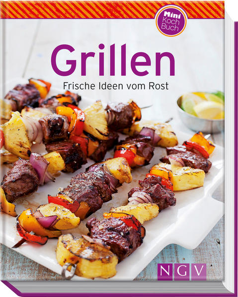 Ran an die Kohle! - Jedes Rezept mit verständlicher Schritt-für-Schritt-Anleitung und brillantem Farbfoto - Mit ausführlicher Einleitung - Kleines Kochbuch mit großem Charme Wenn die Temperaturen steigen, dann ist sie plötzlich wieder da, die Lust am Grillen. Dieses Buch lässt jede Grillparty zu etwas ganz Besonderem werden. Von Porterhouse-Steak mit Maiskolben über Beer-Can-Chicken und glasierte Spareribs bis hin zu fruchtigen Garnelenspießchen und Thunfisch upside down: Fleisch und Fischliebhaber kommen hier voll auf ihre Kosten. Und wenn es einmal etwas anderes sein darf, kann man seine Gäste auch wunderbar mit Gemüse-Grillpäckchen, Stockbrot am Rosmarinspieß, Schafskäse in cder Folie oder Ananas mit Rum-Karamell überraschen.