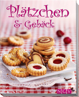 Plätzchen-Offensive in attraktiver Ausstattung - Plätzchen satt: allseits beliebte Klassiker und Trendrezepte aus der ganzen Welt - Über 100 Rezepte für den bunten Teller: ob knusprig, zart-schmelzend, fruchtig oder mit der ganzen Fülle aromatischer Gewürze - Jedes Rezept mit brillantem Farbfoto und detaillierter Schritt-für-Schritt-Anleitung für perfektes Gelingen Mal knusprig, mal zart-schmelzend, mal fruchtig oder mit der ganzen Fülle aromatischer Gewürze – Plätzchen und Gebäck sind immer für eine Überraschung gut. Klein, aber um so feiner begleiten die handlichen Leckereien den schnellen Espresso genauso wie die ausgedehnte Kaffeetafel. Voller Schokolade oder Nüsse, mit Marmelade verfeinert oder hübsch gestapelt, gerollt und verziert: Hier findet jeder sein neues Lieblingsplätzchen. Dank der ausführlichen Schritt-für-Schritt-Anleitungen und der brillanten Farbfotos zu jedem Rezept ist das Nachbacken ein Kinderspiel und Aprikosen-Kokos-Berge, gefüllte Nusstaler, Cappuccino-Kipferl oder Pinienkern-Orangen-Kekse gelingen perfekt!