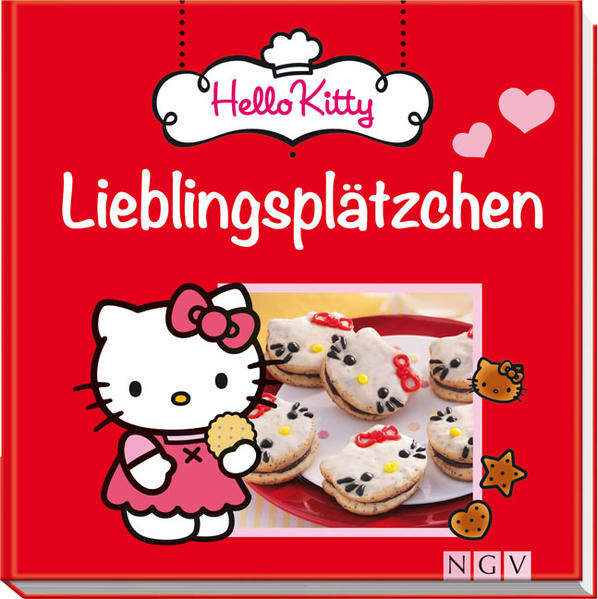 Auf die Plätzchen, fertig, los! - Hello Kitty – die Toplizenz seit Jahrzehnten weltweit mit riesigem Produktangebot - Knusprig, süß und lecker – 26 verlockende Köstlichkeiten und kreative Backideen mit Hello Kitty - Süße Gebäckklassiker und raffinierte Plätzchen-Kreationen für Groß und Klein: von Schoko-Vanille-Kipferl über Mokkaherzen mit Marzipan bis hin zu Erdbeer-Macarons mit Minze - Verführerisch duftende Lieblingsplätzchen, die von Herzen kommen – für jeden Geschmack und für jeden Anlass - Jedes Backezept mit gut verständlicher Anleitung und brillantem Food-Foto - Das ideale Geschenk für kleine und große Hello-Kitty-Fans! Selbstgebackene köstliche Plätzchen und knusprige Kekse sind immer eine ganz besondere Verführung, und mit der süßen Hello Kitty macht das Backen und Genießen noch mehr Spaß! Ob Schoko-Vanille-Kipferl, Erdbeer-Macarons mit Minze, Mokkaherzen mit Marzipan, Himbeer-Whoopies oder Spreewälder Zimtknusperchen – für jeden Geschmack und für jeden Anlass ist das passende Gebäck für Groß und Klein dabei. Backen Sie mit Ihren Kindern, oder lassen Sie sich von den verführerisch duftenden Lieblingsplätzchen von Hello Kitty verwöhnen und überraschen Sie Ihre Freunde und Familie mit knusprigen Köstlichkeiten, die von Herzen kommen.