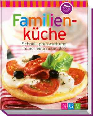 Gerichte, die jedem Familienmitglied schmecken, die Haushaltskasse schonen, schnell zuzubereiten und noch dazu gesund sind – die gibt es nicht? Weit gefehlt! In diesem Buch präsentieren wir viele tolle Rezeptideen, mit denen Abwechslung auf dem Familientisch garantiert ist: von originellen Frühstücksideen und kleinen Snacks über schnelle Mittagsgerichte und pfiffige Abendessen bis hin zu verlockenden Anregungen für das sonntägliche Familienessen und süßen Leckereien.