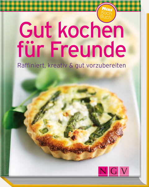 Für gute Freunde wird selbst gekocht, denn Freundschaft geht durch den Magen Ob edle Ideen für das perfekte Dinner unter Freunden oder herzhafte Grundlagen für die eine oder andere Flasche Wein, raffinierte Gerichte für den lauen Sommerabend im Freien, oder Gerichte, die so gut vorzubereiten sind, dass der Gastgeber von der ersten Minute an mitfeiern kann - in diesem Buch gibt es rund 110 Rezeptideen, die einen Abend mit Freunden erst so richtig rund machen. Ob Chorizo-Eintopf, Rinderfiletsteak mit Wasabi oder Sektmousse mit Granatapfelkernen - die Rezepte bestechen durch Raffinesse, Aroma und das gewisse Etwas, allesamt sind sie Schritt für Schritt erläutert und stimmungsvoll fotografiert. Die Einleitung punktet durch Anregungen für die Tischdekoration und Wissenswertes rund ums Eindecken. - Über 100 Rezepte für einen unvergesslichen Abend mit guten Freunden - Alle Rezepte mit brillantem Foodfoto und ausführlicher Schritt-für-Schritt-Anleitung - Die Einleitung liefert Tipps zur Tischdekoration und Wissenswertes zum Eindecken - Für jeden Anlass die perfekten Rezepte