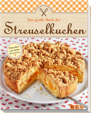 Nie mehr ohne Streusel! - Die ultimative Rezeptsammlung für Streuselkuchen-Fans - Rund 100 Rezepte für Streuselkuchen in vielen Variationen: neben Klassikern wie Mohn-, Apfel- oder Kirsch-Streuselkuchen finden sich vor allem kreative Rezeptideen wie Beeren-Pudding-Kuchen mit Nougatstreuseln, Zitronentorte mit Mandel-Grieß-Streuseln oder Rotweinkuchen mit Glühweinstreuseln - Jedes Rezept mit gut verständlicher Schritt-für-Schritt-Anleitung und brillantem Farbfoto Ein großes Stück saftiger Butterstreusel-Kuchen – bei wem weckt das keine schönen Kindheitserinnerungen? Ob auf frischen Obstkuchen, cremigen Torten oder Muffins und kleinen Küchlein: Knusprig-zart und himmlisch süß machen Streusel einfach aus jedem Kuchen etwas ganz Besonderes. Dabei schmecken sie aus einfachem Mürbeteig genauso unwiderstehlich wie verfeinert mit Schokolade, Nüssen, Vanille, Zitrone, Mohn oder Krokant. Vom klassischen Apfelstreuselkuchen über aromatischen Rotweinkuchen mit Glühweinstreuseln bis zu cremigem Marmorstreusel-Pudding-Kuchen und Ricotta-Beeren-Streuseltörtchen ist hier alles zu finden, was das Streuselliebhaber-Herz begehrt. Liebevoll gestaltet, mit detaillierten Schritt-für-Schritt-Anleitungen, vielen Tipps und brillanten Farbfotos zu jedem Rezept macht das Buch gleich Lust zum Nachbacken. Entdecken auch Sie aus dieser einzigartigen Auswahl mit 100 Rezepten Ihren neuen Lieblings-Streuselkuchen!