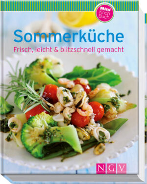 So schmeckt der Sommer • Über 100 Rezepte für die schönste Zeit des Jahres • Jedes Rezept brillant bebildert und mit ausführlicher Schritt-für-Schritt-Anleitung • Genuss im Freien mit den Extra-Kapiteln ""Sommersalate"" und ""Grill-Highlights" Im Sommer lieben wir leichtes, unbeschwert frísches Essen - und am besten soll alles auch noch schnell zubereitet sein. Schließlich ist man bei schönem Wetter lieber lange im Freien als in der Küche. In diesem Buch sind die besten Gerichte für die langen, sonnigen Tage von Juni bis September vereint: Ob saftiger Melonen-Gurken-Salat, aromatische Minestrone, pikante Sardinen mit Oliven, würzige Grill-Highlights, mediterranes Hühnchen, deftiges Rumpsteak mit Mojo verde, Spaghetti mit Rucola und Tomaten oder cremiges Chili-Schokoladeneis mit Obstsalat - unsere Rezepte sind unkompliziert, hoch-aromatisch und einfach perfekt für den Sommer!