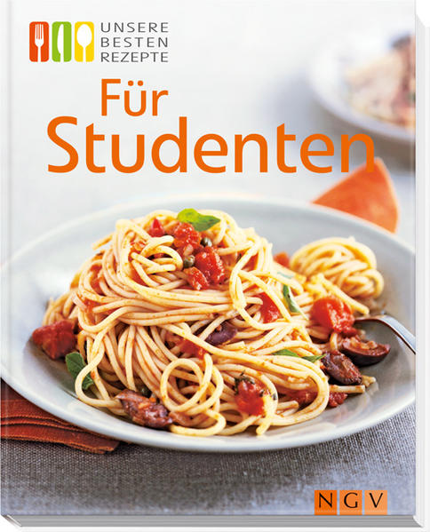 Preiswert, einfach und lecker kochen Mensa-Essen war gestern, heute wird selbst gekocht! Dieses Kochbuch hilft euch dabei. Mit einfachen Zutaten lassen sich in kurzer Zeit preiswerte Gerichte zaubern, die mühelos über die Vorlesung retten, die WG erfreuen oder auch dem Besuch der Eltern standhalten. Ideen für den Snack zwischendurch, für preiswerteres Kochen bei knapper Kasse, für größere Kochrunden und Partys, besondere Anlässe oder ein süßes Studentenleben gibt es in Hülle und Fülle. Ob klassische Lieblingsgerichte wie Chili con Carne, Spaghetti Bolognese und Honig-Drumsticks mit Frühlingszwiebeln oder Leckereien wie Glasnudelsalat mit Hühnchen und Erdnuss, Rinderrouladen mit Speck und Gewürzgurken oder Tex-Mex-Wraps mit Avocado: Mit den Rezepten in diesem Buch seid ihr für alle Situationen gerüstet! - Unsere besten Rezepte fürs Studentenleben: kleine Snacks, schnelle Küche, preiswertes Kochen, Lieblingsgerichte, Gerichte für den besonderen Anlass und für Partys mit Freunden, Süßes - mit einfachen Zutaten mühelos kochen - Jedes Rezept mit Schritt-für-Schritt-Anleitung und brillanter Food-Fotografie - attraktiver Flexo-Einband im handlichen Format