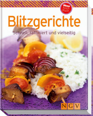 Köstliches in kürzester Zeit Köstliches in kürzester Zeit? Das geht! In diesem Buch haben wir über 100 Rezepte zusammengetragen, die im Handumdrehen zubereitet sind und mit denen Sie in jeder Situation glänzen können. Jedes Rezept hat eine maximale Zubereitungszeit von 30 Minuten - der Rest macht sich praktisch von alleine. Snacks & Salate, Fisch & Meeresfrüchte, Fleisch & Geflügel, Pasta-Kreationen & Vegetarisches, Gebäck & Desserts - hier findet jeder für jeden Anlass das passende Rezept. - Alle Rezepte mit anschaulicher Schritt-für-Schritt-Anleitung und brillantem Farbfoto - Über 100 beliebte Klassiker und Trendrezepte - Unschlagbares Preis-Leistungs-Verhältnis