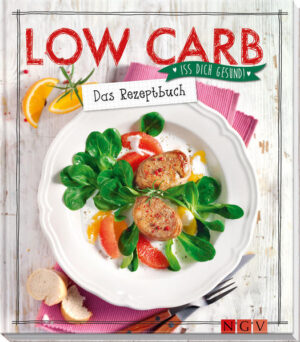 Abnehmen mit Genuss - Alle wichtigen Basics rund ums Thema Low Carb: Funktionsweise, Wirkung, Low-Carb-taugliche Lebensmittel, versteckte Kohlenhydrate - Über 50 köstliche Rezepte: Salate, Suppen, Fleisch- und Fischgerichte, Vegetarisches, Beilagen & Snacks, Desserts & Süßes - Extra-Kapitel Beilagen: Low-Carb-Brot, Grünkohlchips, Zucchinispaghetti und vieles mehr Sie möchten auf sanfte Weise Ihr Wohlfühlgewicht erreichen und halten? Dann ist Low Carb genau das Richtige für Sie! Denn mit einer kohlenhydratarmen Ernährung rücken Sie überflüssigen Kilos erfolgreich und effektiv zu Leibe. Warum nicht mal ein Omelett zum Frühstück oder ein Steak mit buntem Salat als Abendmahlzeit? Entrümpeln Sie Ihre alten Essgewohnheiten, reduzieren Sie kohlenhydratreiche Lebensmittel und steigen Sie auf gute Proteinquellen um. Dieses Buch hilft Ihnen dabei! Die Rezepte basieren auf einem moderaten Low-Carb-Ansatz, bei dem Kohlenhydrate reduziert, aber nicht gänzlich vom Speiseplan verbannt werden. Das lässt sich gut durchhalten, ist im Alltag einfach umzusetzen und lässt die Pfunde auf gesunde Weise purzeln. Die Gerichte enthalten reichlich Eiweiß, das gut und langanhaltend sättigt. So werden Kalorien gespart, das Gewicht sinkt bei guter Laune und sattem Bauch. Sie werden sehen: Mit unseren köstlichen Rezepten kommen auch Sie ganz sicher auf den Geschmack!